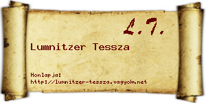 Lumnitzer Tessza névjegykártya